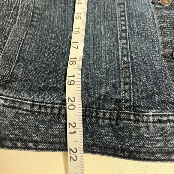 🌻Liz Claiborne Blue Jean Jacket Size XL - Picture 9 of 11